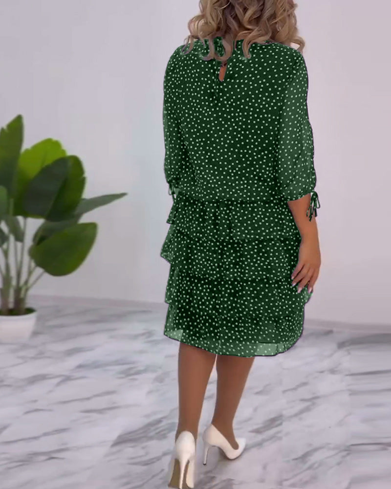 Women Dress | Elegant Summer Midi Dress-Women Dress-Eltrendio