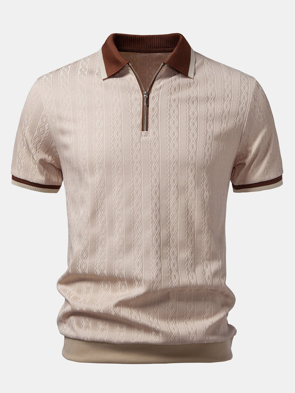 Alfie | Men's Classic Shirt | Zip Neck · Eltrendio