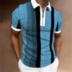 Alfie | Men's Classic Shirt | Zip Neck • Eltrendio