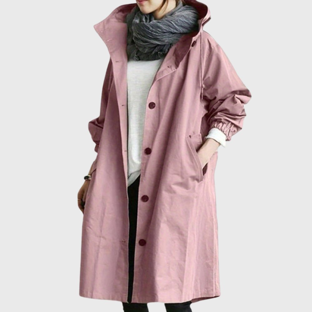 Charlotte | Women's Oversized Trench Coat | Hooded · Eltrendio