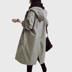 Charlotte | Women's Oversized Trench Coat | Hooded · Eltrendio