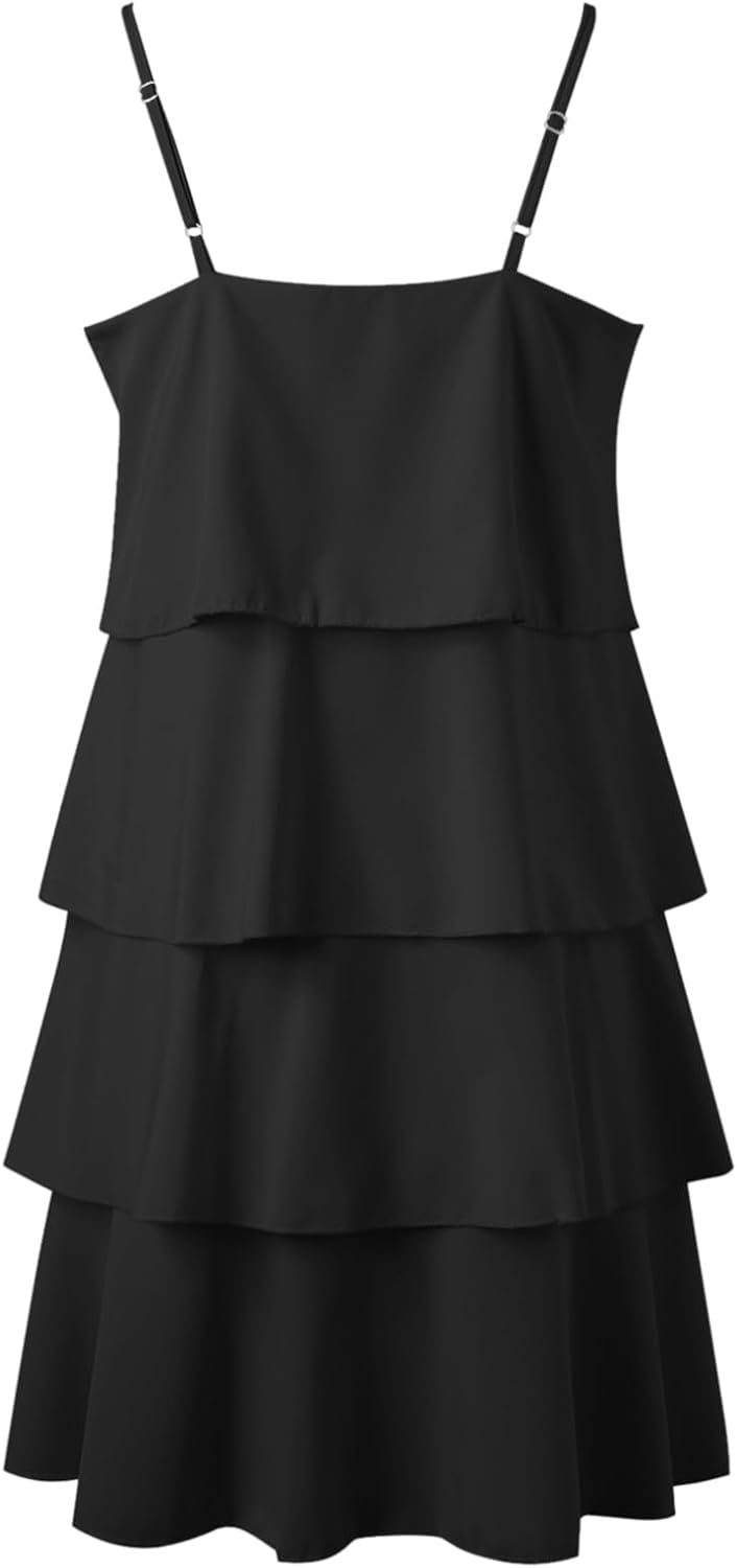 Eleanor | Women's Strappy Dress | Tiered Ruffle · Eltrendio
