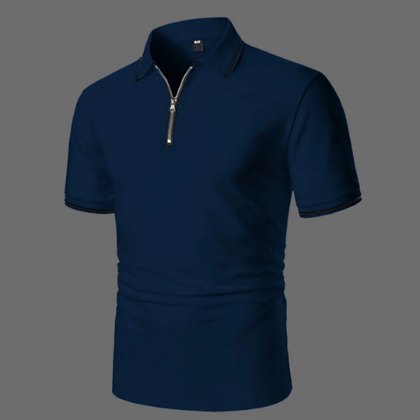 George | Men's Classic Shirt | Zip Neck • Eltrendio