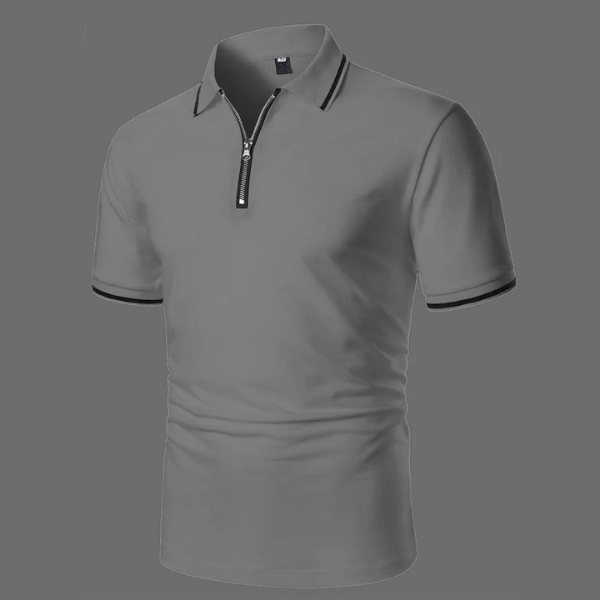 George | Men's Classic Shirt | Zip Neck • Eltrendio