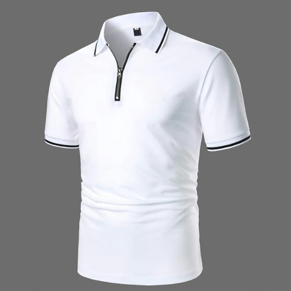 George | Men's Classic Shirt | Zip Neck • Eltrendio