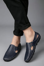 Grayson | Men's Perforated Slip-On Low Profile Casual Footwear | Loafers · Eltrendio