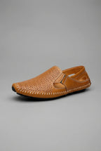 Grayson | Men's Perforated Slip-On Low Profile Casual Footwear | Loafers · Eltrendio