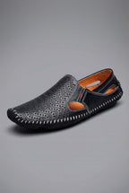 Grayson | Men's Perforated Slip-On Low Profile Casual Footwear | Loafers · Eltrendio