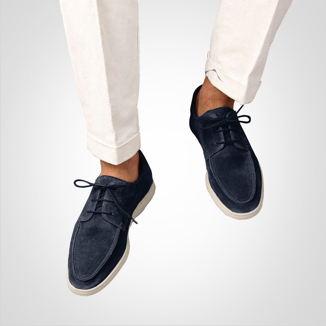 Hudson | Men's Lace-Up Moc Toe Casual Footwear | Boat Shoes · Eltrendio