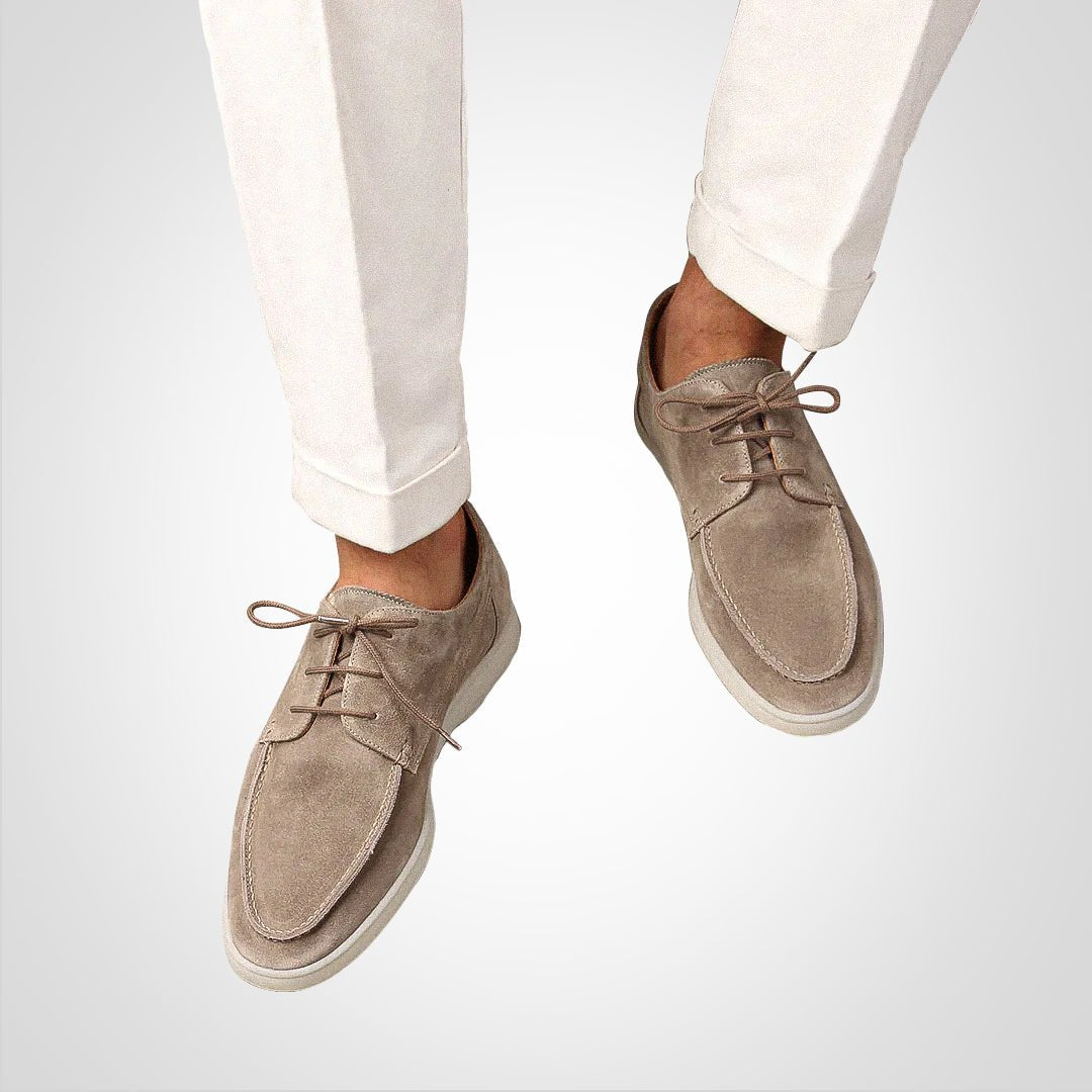 Hudson | Men's Lace-Up Moc Toe Casual Footwear | Boat Shoes · Eltrendio