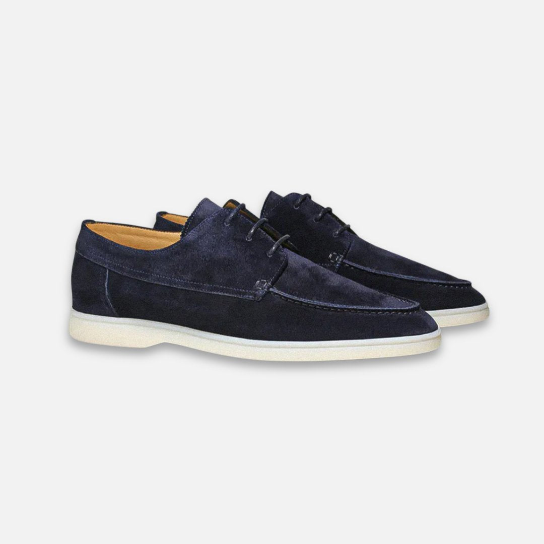 Hudson | Men's Lace-Up Moc Toe Casual Footwear | Boat Shoes · Eltrendio