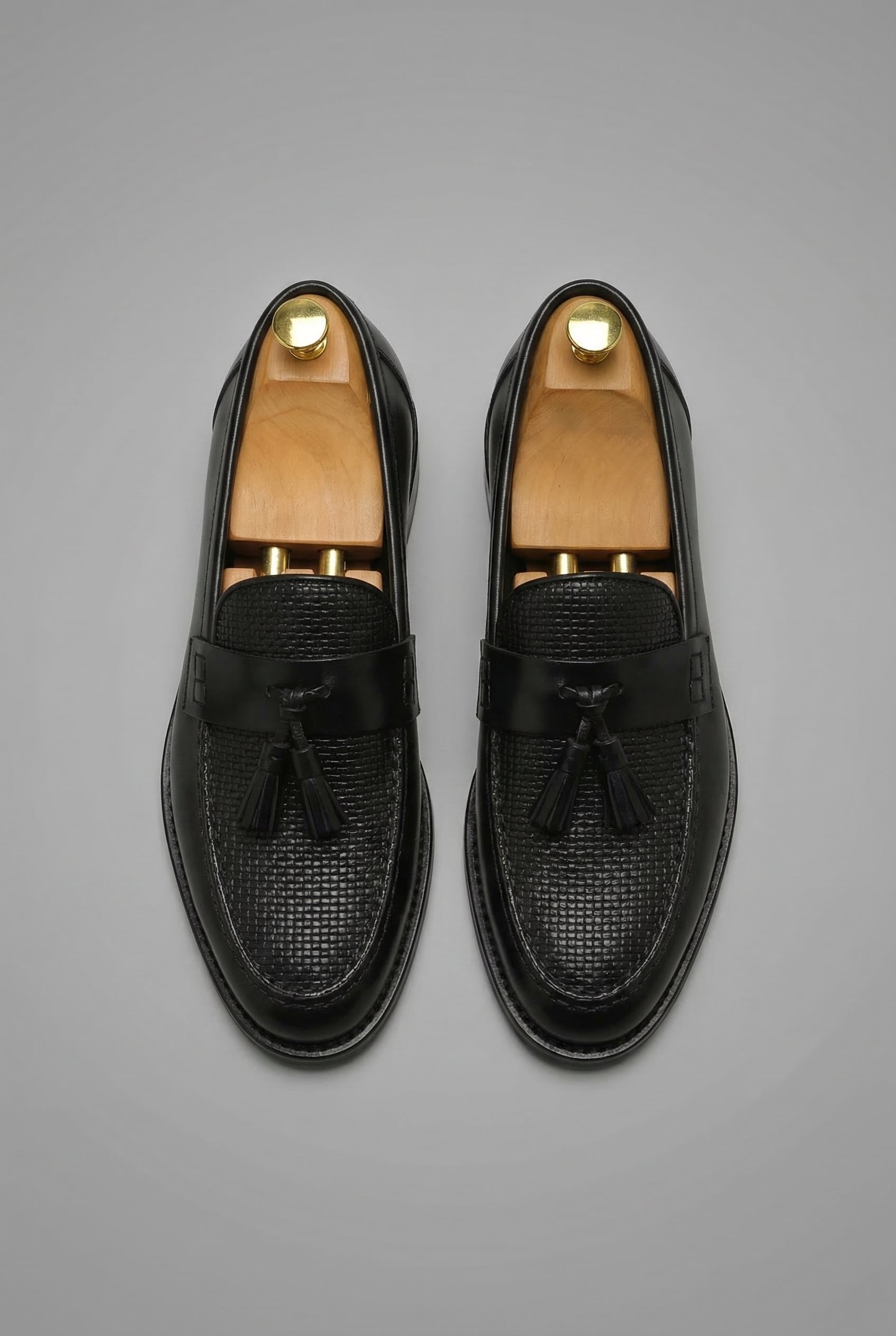 Oliver | Men's Tassel Loafers | Woven Detail · Eltrendio