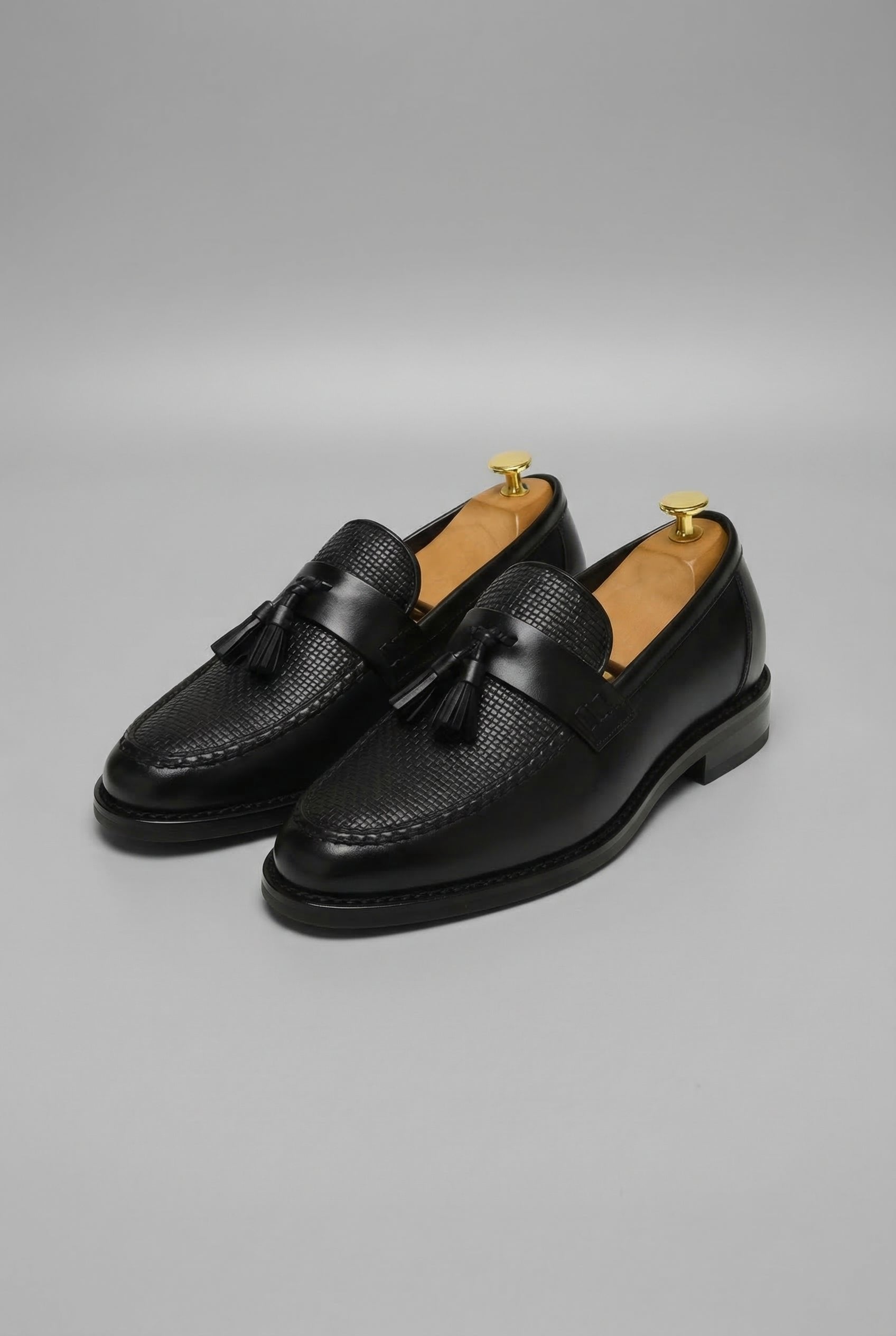Oliver | Men's Tassel Loafers | Woven Detail · Eltrendio