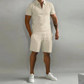 Marcus | Men's Polo Shirt Set | Zip Neck · Eltrendio
