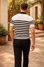 Harrison | Men's Classic Polo Shirt | Striped · Eltrendio