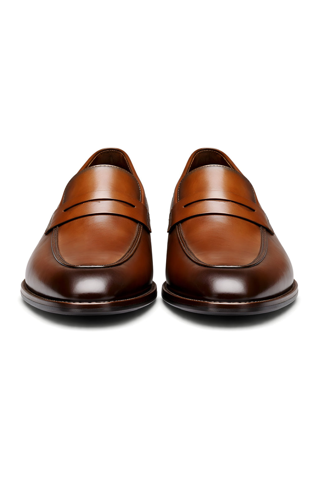 Nathan | Men's Slip-On Moc Toe Low Profile Casual Footwear | Penny Loafers · Eltrendio