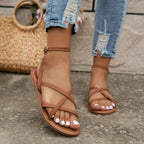 Poppy | Women's Classic Sandals | Ankle Strap · Eltrendio