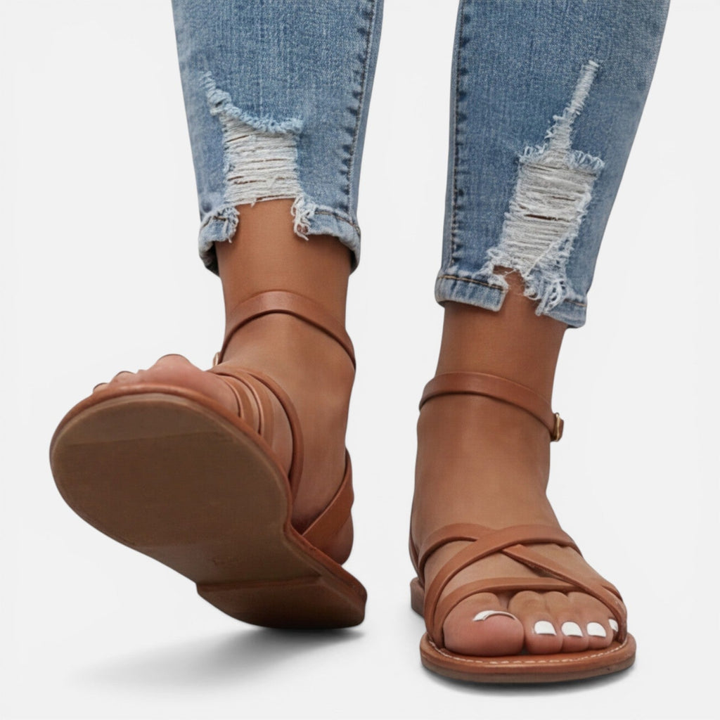 Poppy | Women's Classic Sandals | Ankle Strap · Eltrendio