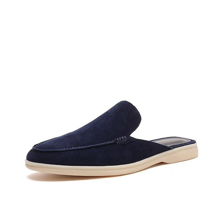 Sawyer | Men's Slip-On Moc Toe Low Profile Casual Footwear | Backless Loafers · Eltrendio