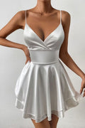 Sophie | Women's V-Neck Mini Dress | Spaghetti Straps · Eltrendio