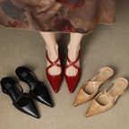 Grace | Women's Flats | Cross Strap · Eltrendio