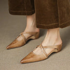 Grace | Women's Flats | Cross Strap · Eltrendio