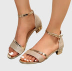 Olivia | Women's Wide Fit Sandals | Ankle Strap · Eltrendio