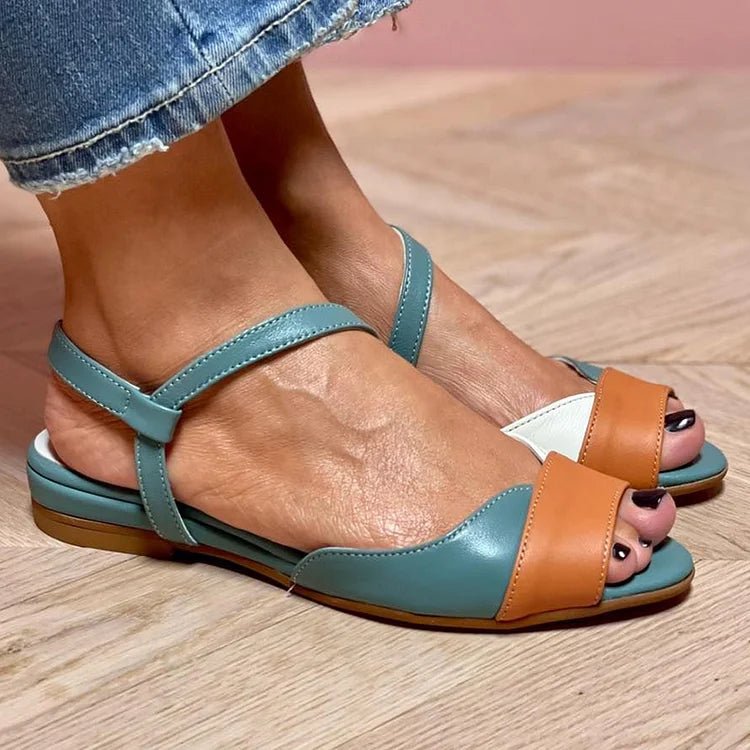 Holly | Women's Wide Fit Sandals | Cross Strap · Eltrendio