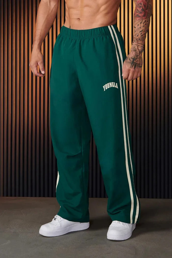 Endrew | Men’s Track Trousers | Side Stripe Full Length Casual Wear-Men Pants-Eltrendio