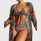 Tankini Sets | Three Piece Bikini Cover Up-Women Swimsuit-Eltrendio
