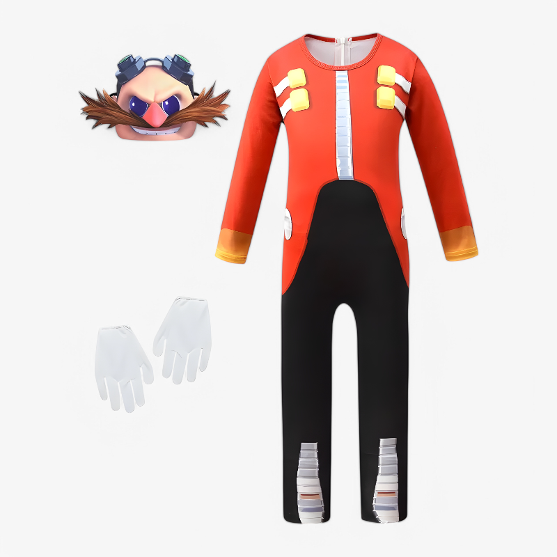 Finley | Children's Animal Print Costume Jumpsuit | Character Mask Gloves Holiday Celebration-Kids Costume Set-Eltrendio