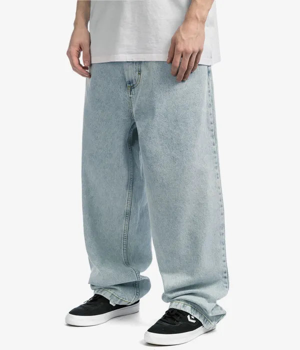 George | Men's Wide Leg Jeans | Loose Fit Streetwear Jeans-Men Pants-Eltrendio