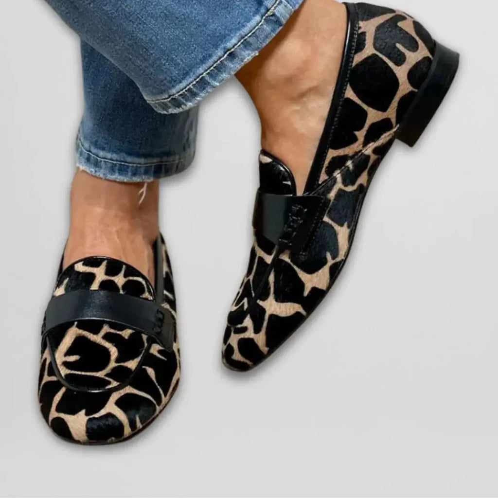 Bexley | Cow Print Loafers - Image 2