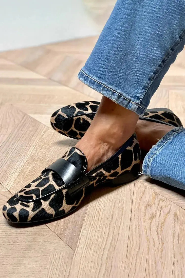 Bexley | Cow Print Loafers - Image 3