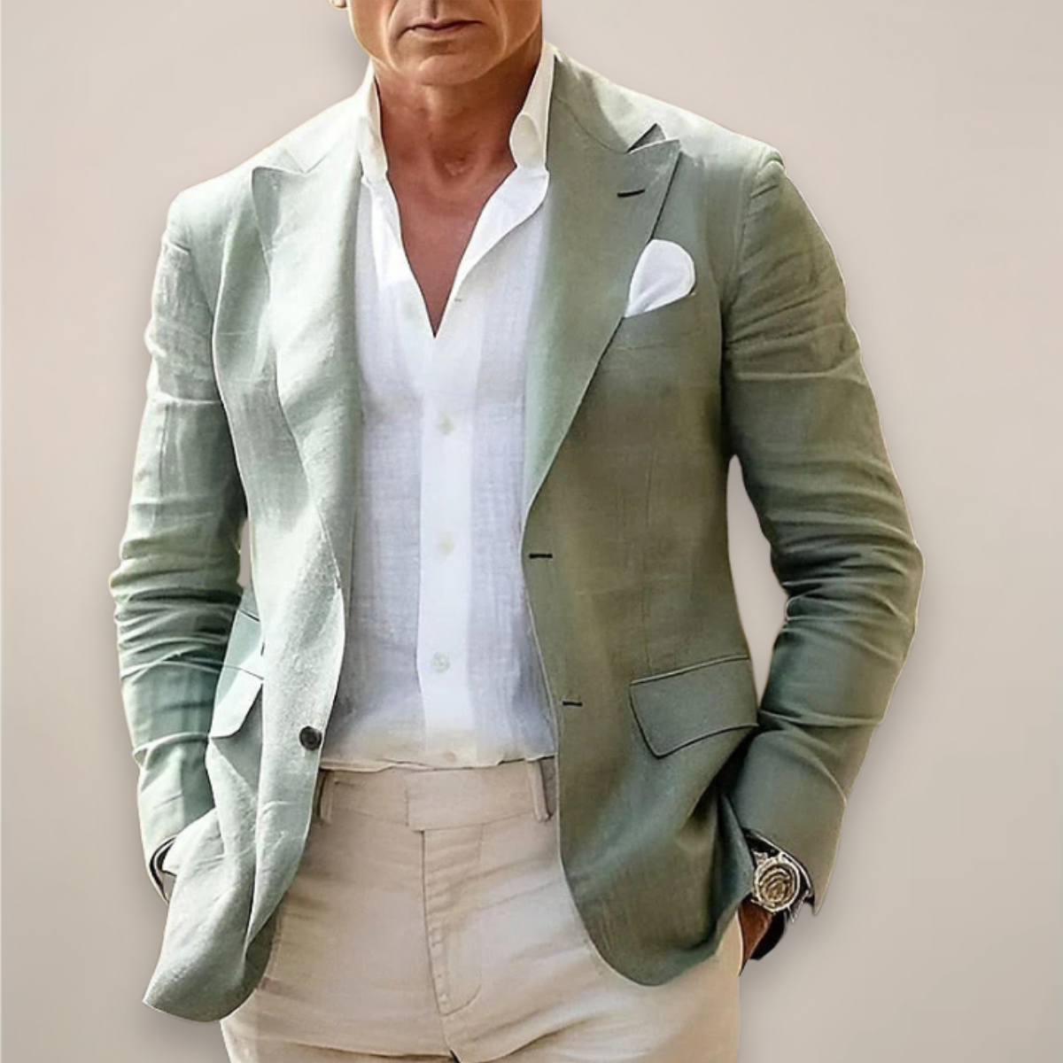 Eric | Men’s Spring Light Casual Blazer - Image 3
