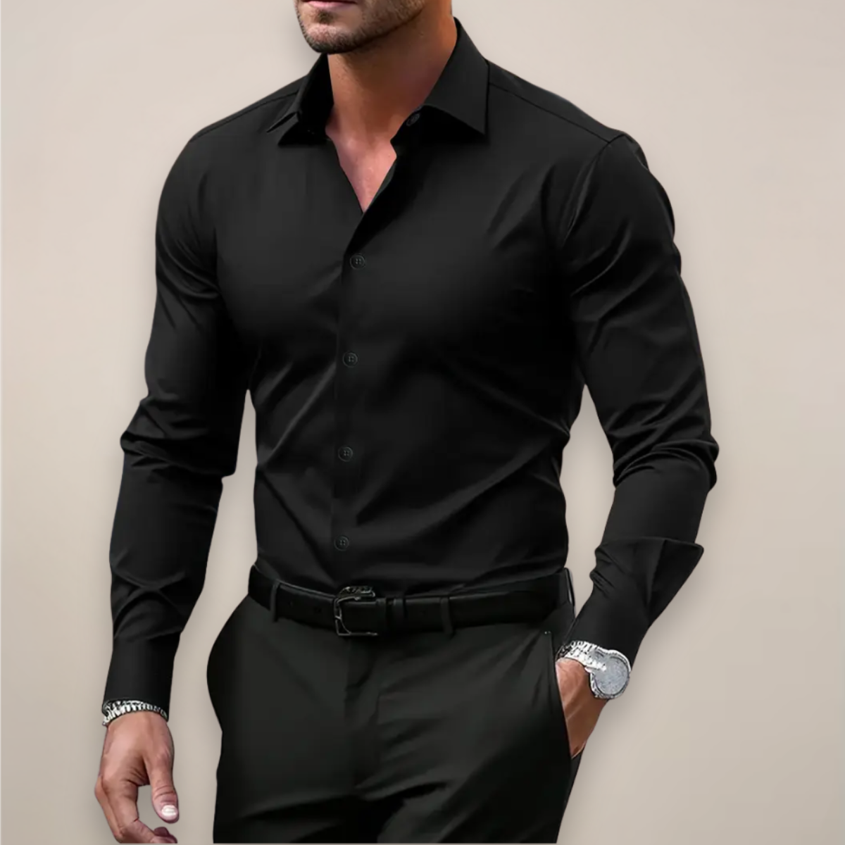 William | Men’s Stylish Spring Slim Fit Shirt - Image 6