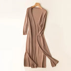 Josephine | Women’s Long Cardigan | Open Front Layer 6