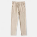 Langford | Men’s Drawstring Casual Trousers | Straight Leg Side Pockets Daily Wear-Men Pants-Eltrendio