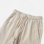 Langford | Men’s Drawstring Casual Trousers | Straight Leg Side Pockets Daily Wear-Men Pants-Eltrendio