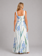 Lillian | Women’s Maxi Dress | Square Neck Floral Wedding Guest 2