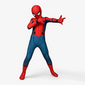 Logan | Children's Superhero Print Costume Jumpsuit | Full Body Covering Mask-Kids Costume Set-Eltrendio