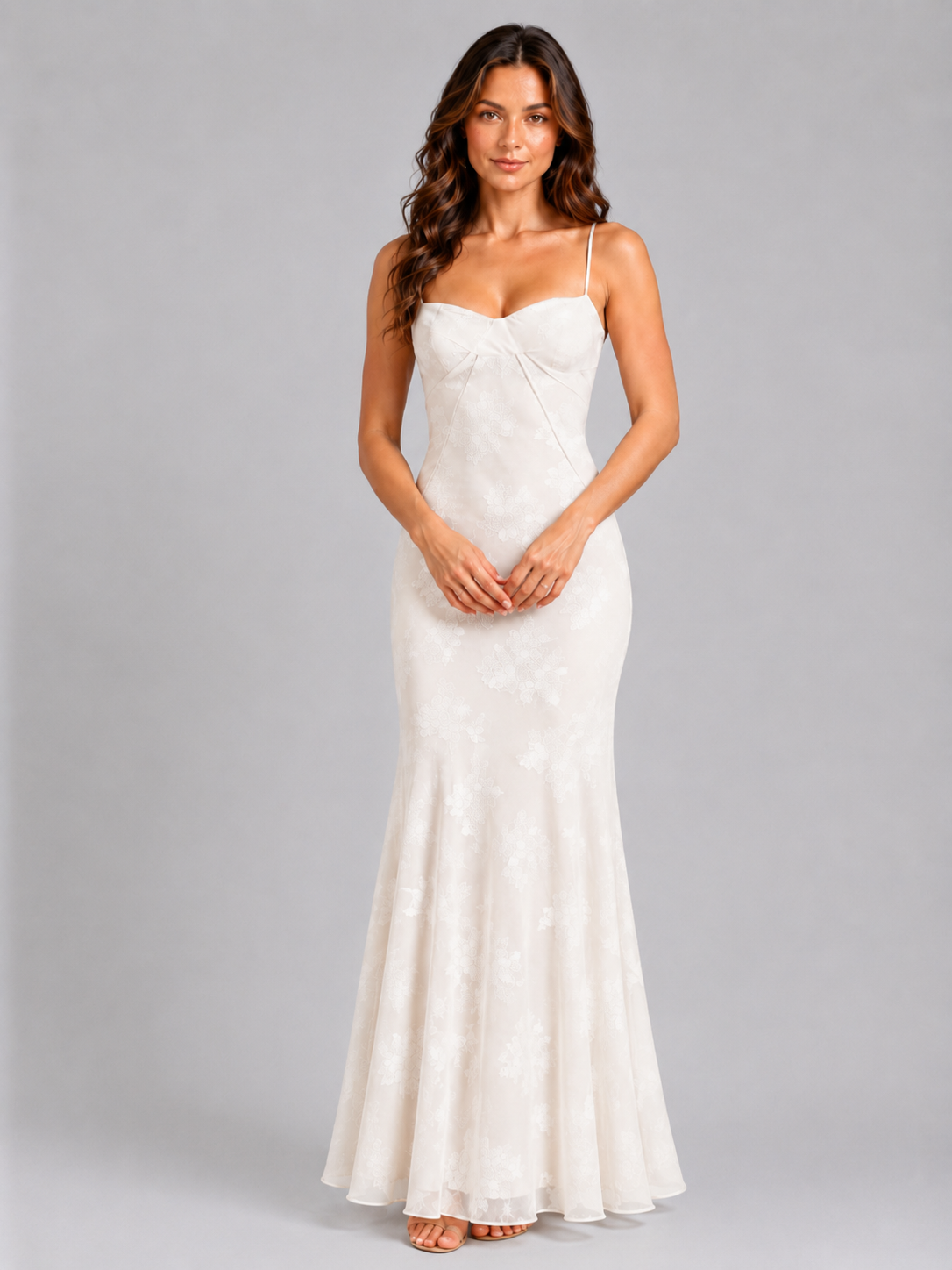 Lucinda | Women’s Maxi Dress | Sweetheart Neck Strappy Wedding Guest 5
