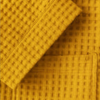 Briarstone | Men’s Belted Waffle Bathrobe | Shawl Collar Patch Pockets Home Wear-Men Bathrobe-Eltrendio
