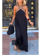 Women Dress | Elegant Maxi Wedding Guest Dress-Women Dress-Eltrendio