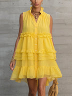 Ava | Women's Peplum Mini Dress - Image 2