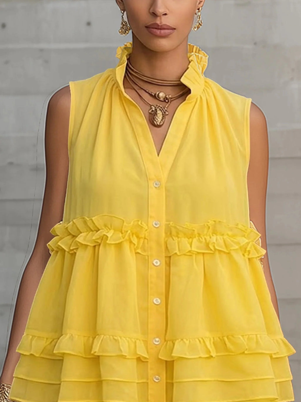 Ava | Women's Peplum Mini Dress - Image 3