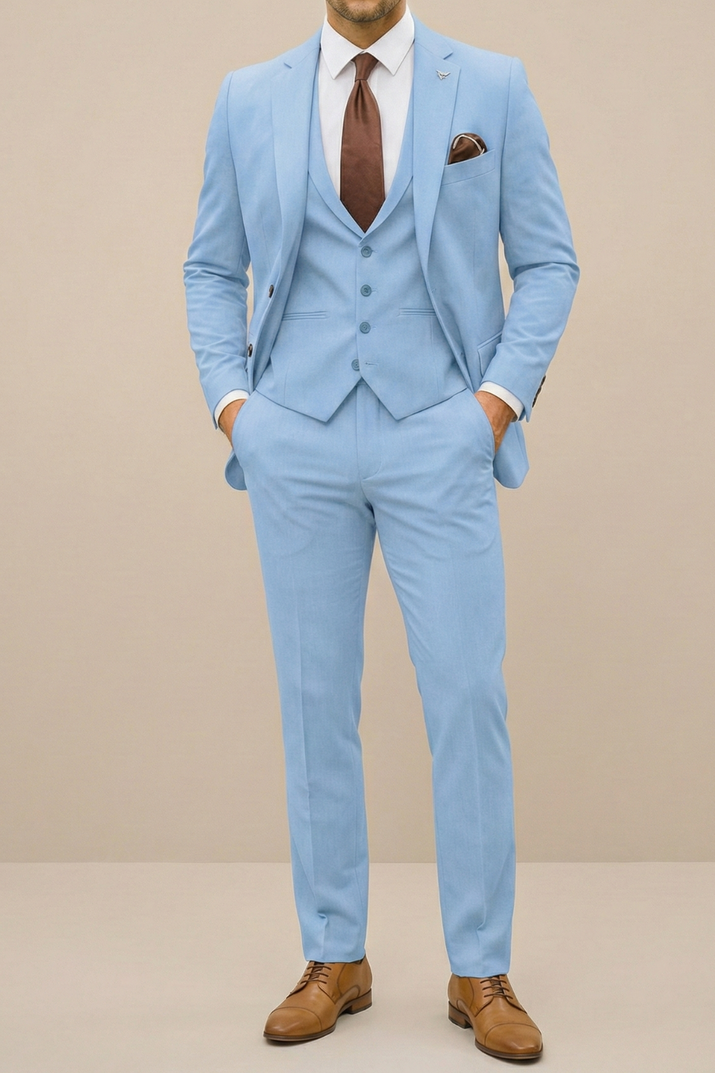 Cameron | Men’s Spring Modern Three Piece Suit Set