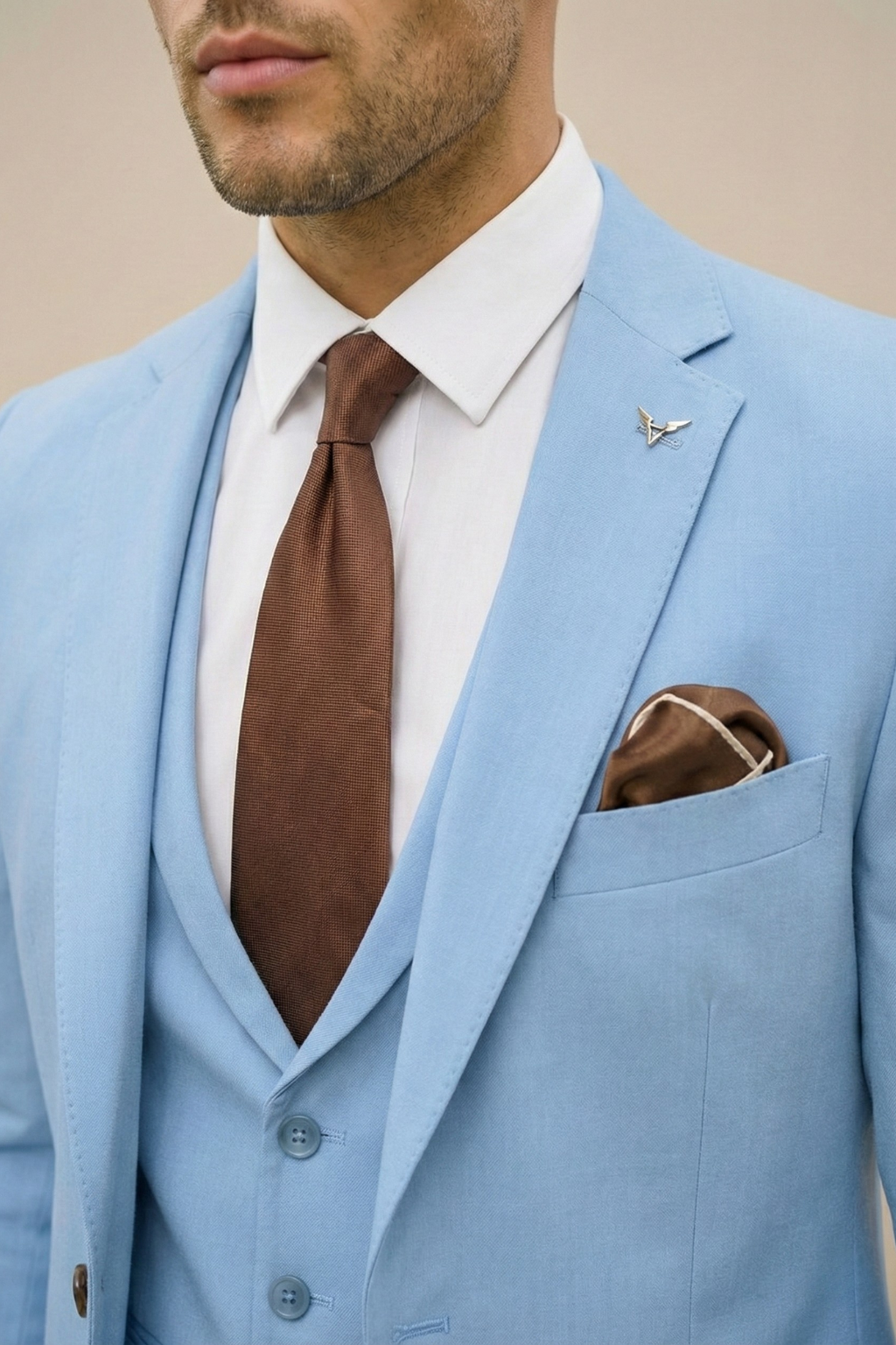 Cameron | Men’s Spring Modern Three Piece Suit Set - Image 4