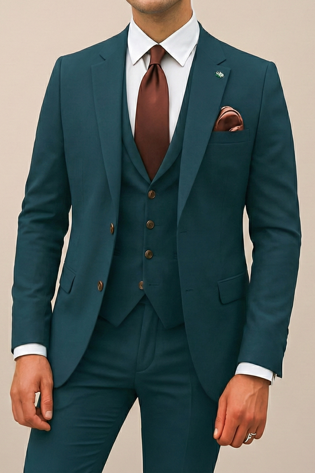 Cameron | Men’s Spring Modern Three Piece Suit Set - Image 5