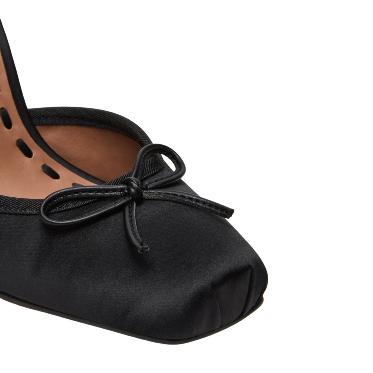 Phoebe | Women’s Ankle Strap High Heel Shoes | Bow Detail Square Toe Cocktail Party Wear-Women Shoes-Eltrendio